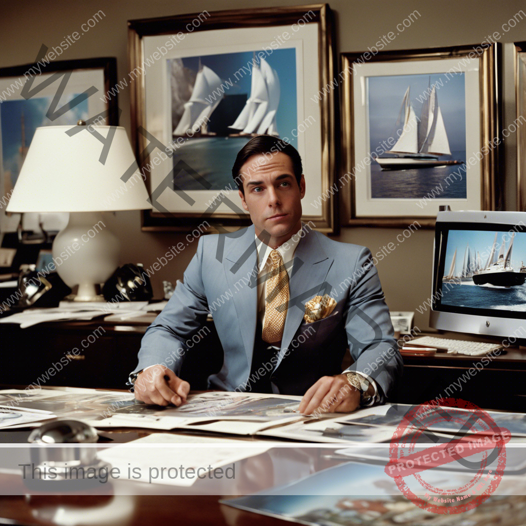 The Sperminaire Extraordinaire of Buttonwood, he developed a compulsive addiction to yachting after meeting with Sir Geoffrey and Rand Gault.