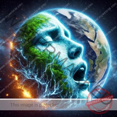 Is Mother Earth Dying agony image