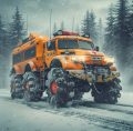 The Moon Machine, the Dumass Enterprises all-terrain, all-weather, all-hours rescue vehicle - a rite of passage for new road crew members.